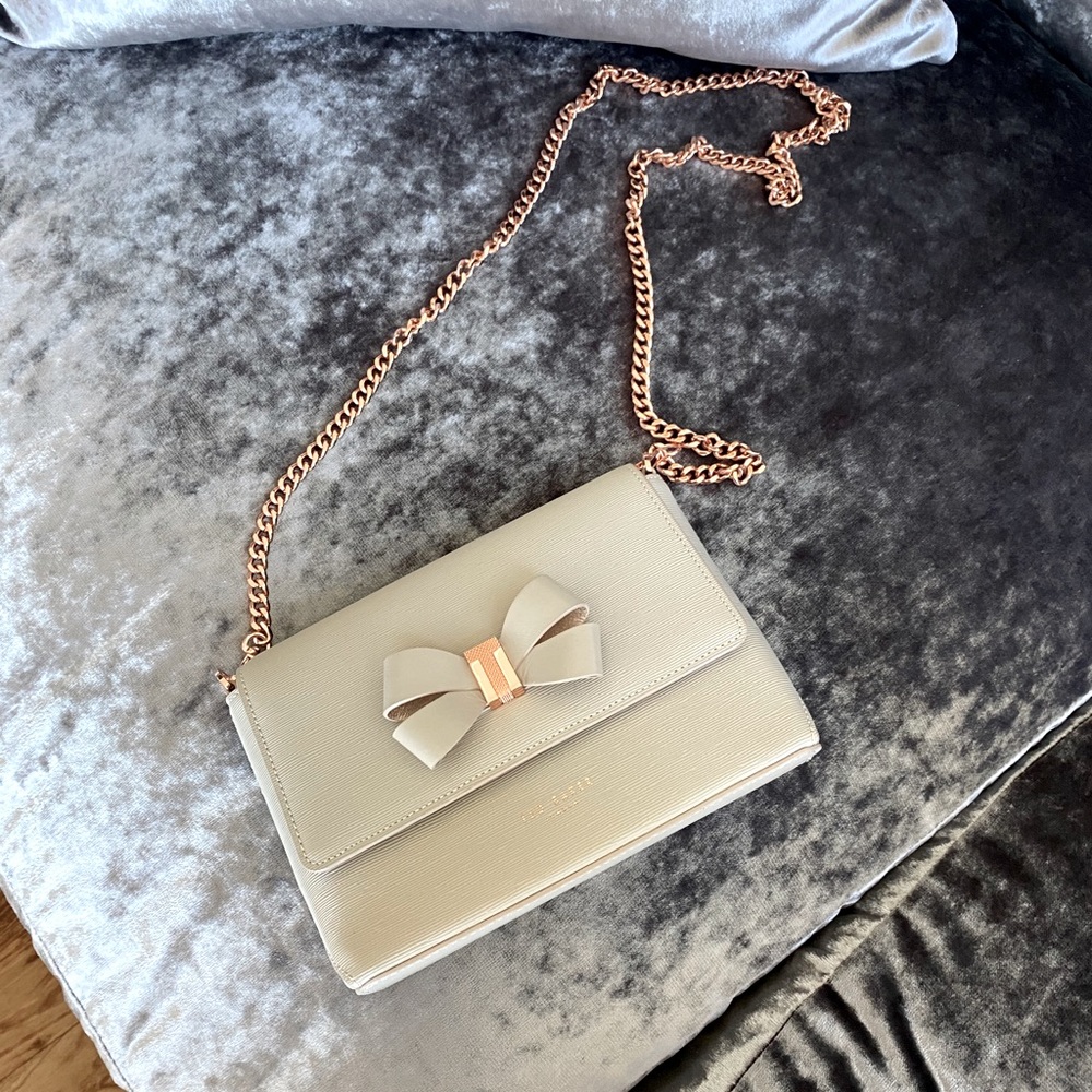 Authentic Ted Baker London with rose gold hardware
